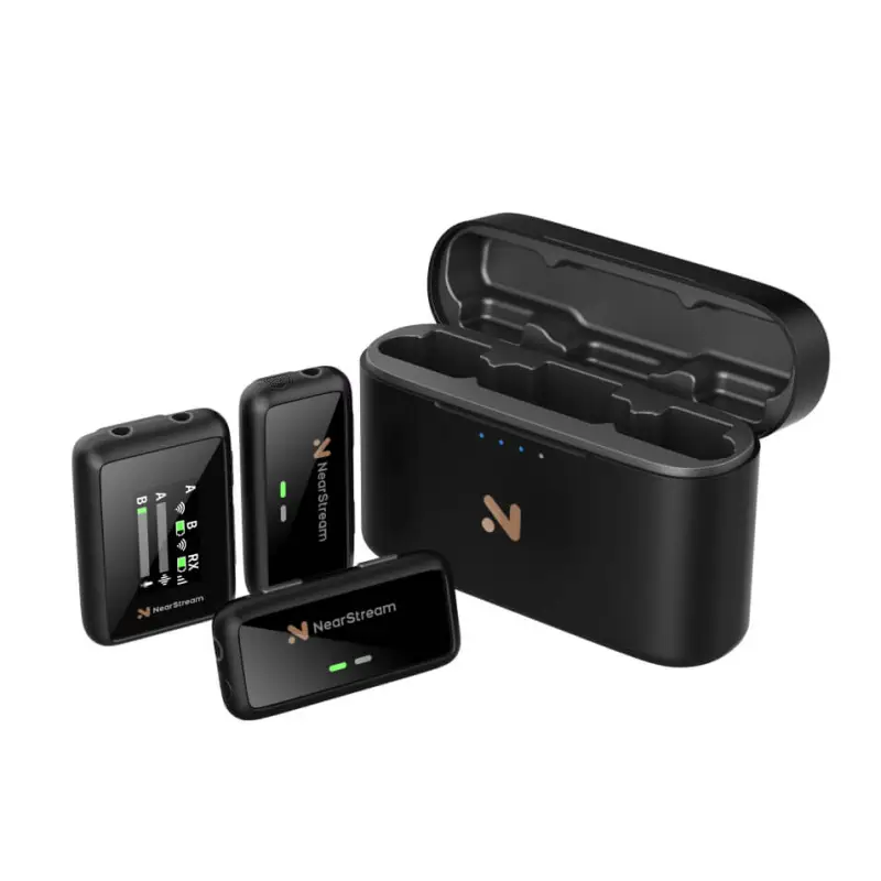 Beste Alternative zu Rode
 Budgetfreundliches drahtloses
 Duales Mikrofon