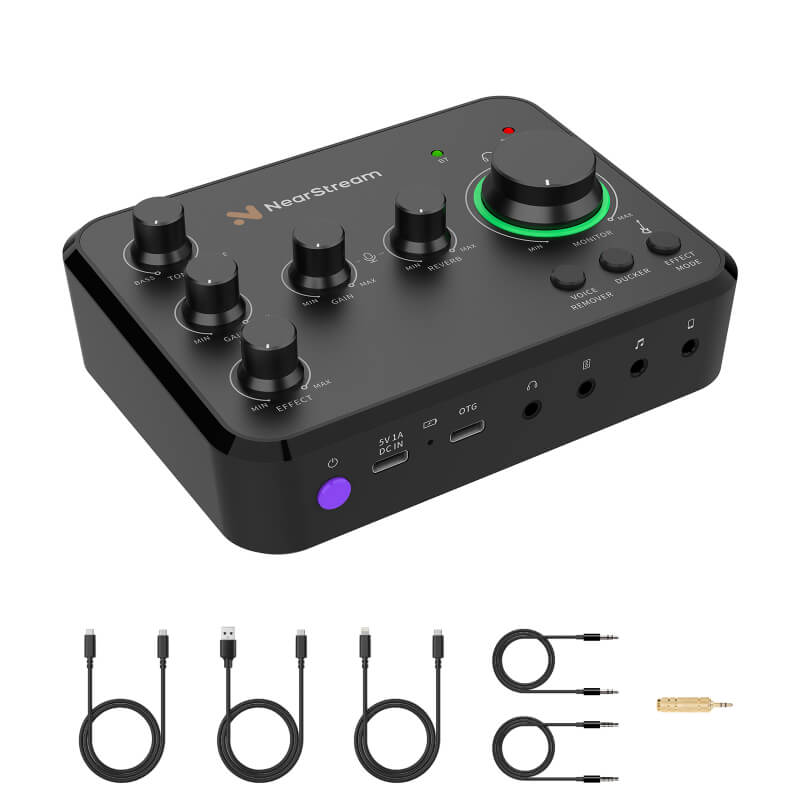 NearStream オーディオミキサー オーディオインターフェース NearStream - Wireless Multicam Livestreaming Solution