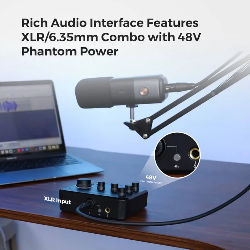 CONTENT CREATION AUDIO MIXER