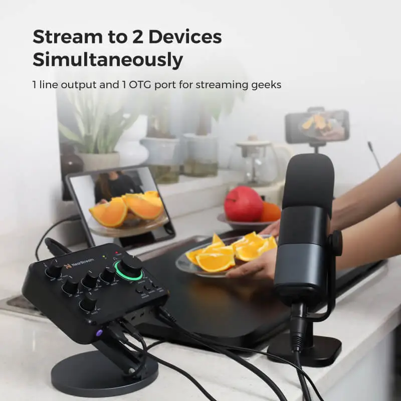 CONTENT CREATION AUDIO MIXER