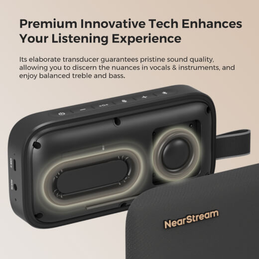 NearStream ASP10 - Portable Bluetooth Speaker