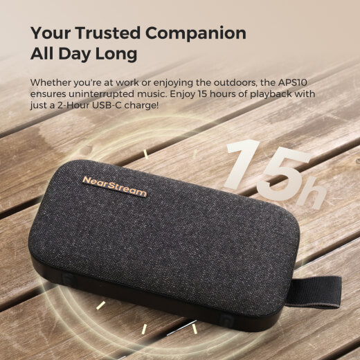 スピーカー・ウーファー NearStream Portable Bluetooth Speaker NearStream ASP10 - Portable Bluetooth Speaker