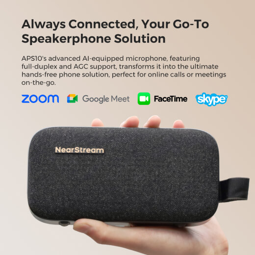 スピーカー・ウーファー NearStream Portable Bluetooth Speaker NearStream ASP10 - Portable Bluetooth Speaker