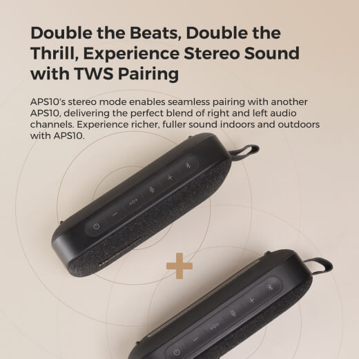 スピーカー・ウーファー NearStream Portable Bluetooth Speaker NearStream ASP10 - Portable Bluetooth Speaker