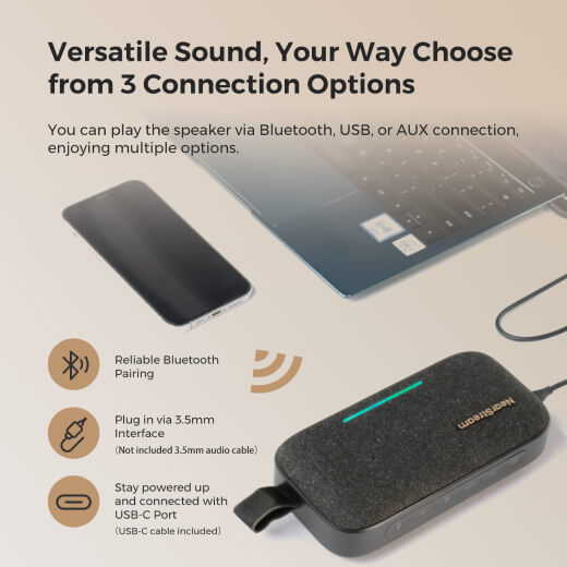 NearStream ASP10 - Portable Bluetooth Speaker