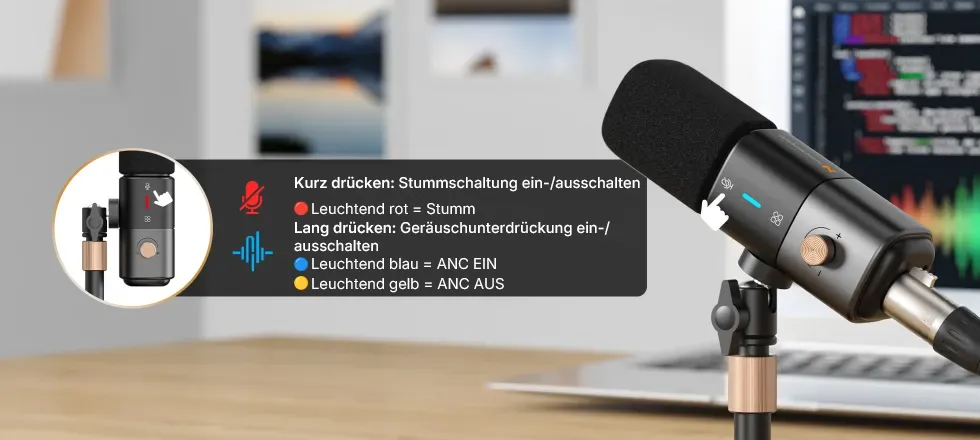 NearStream am25x Vielseitige Einstellmöglichkeiten