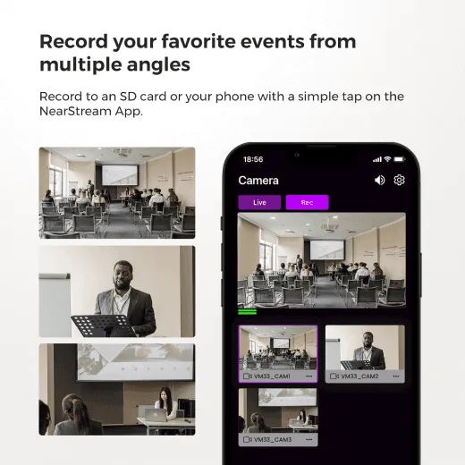 Better than Mevo Start,
Experience Excellence 
with NearStream