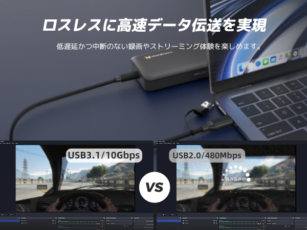 NearStream CCD30 - 4K USB 3.1ビデオキャプチャカード（配信・録画用
