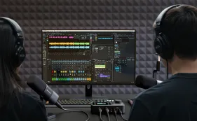 NearStream amix40u audio mixer for podcast gear