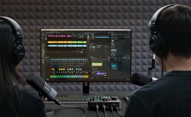 NearStream amix40u audio mixer for podcast gear