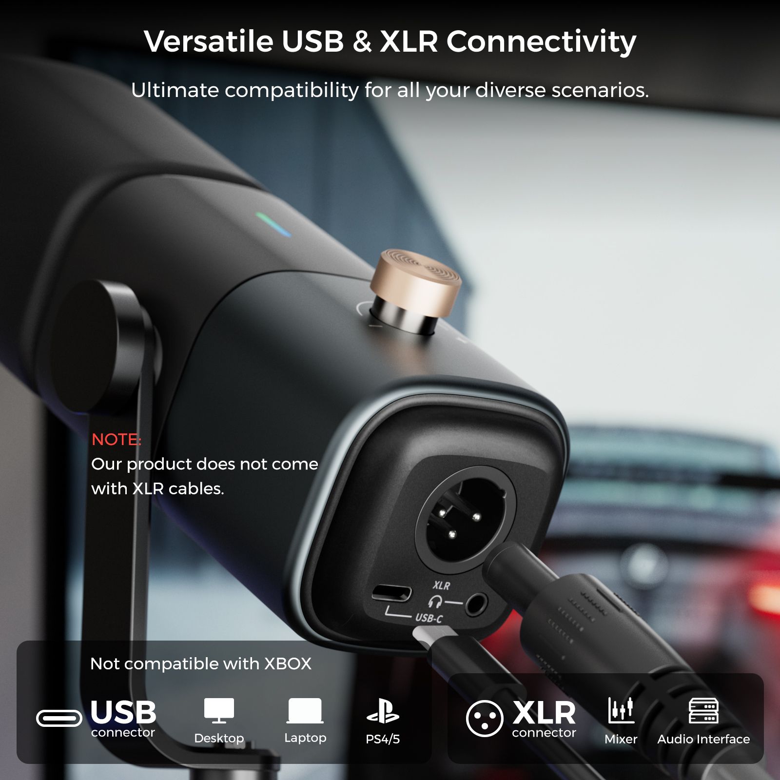 NearStream AM10X - Dynamic Microphone for Gaming & Streaming