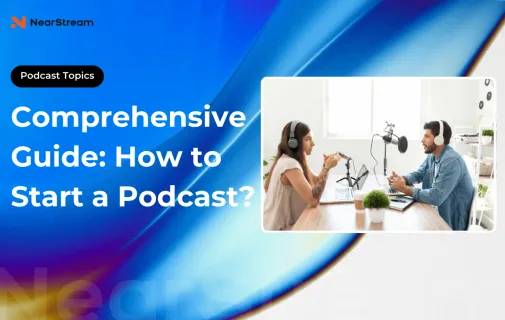 how to start a podcast blog cover