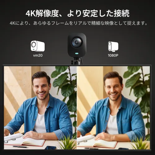 Webカメラ用途に最適な一眼レフ画質の配信カメラ – NearStream VM20