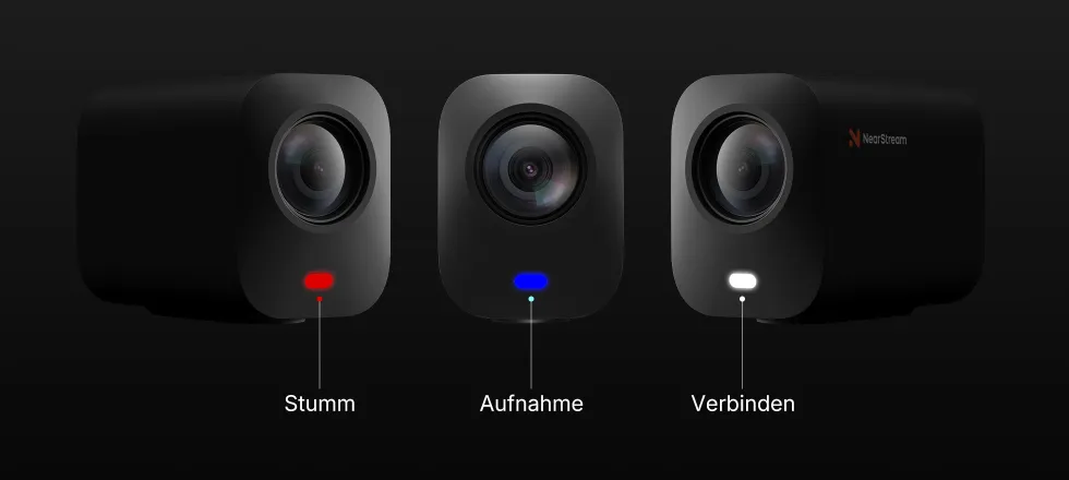 NearStream VM20 4k camera for live streaming light