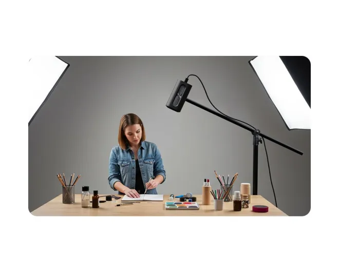 80%以上のYouTuberが柔軟な角度調整ができるデバイスを求めており、より多彩なコンテンツ制作を可能にしています。