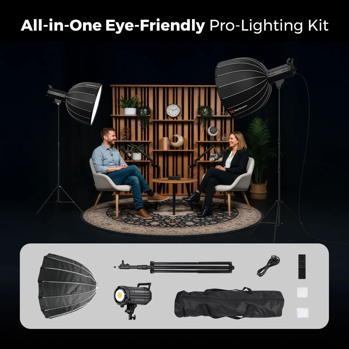 NearStream sl40 Eye Friendly Lighting Kit