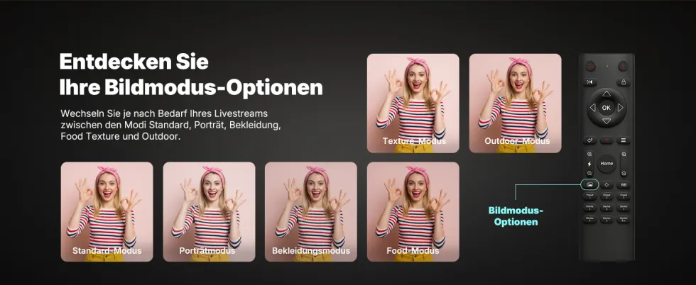 NearStream vm20 Fernbedienung