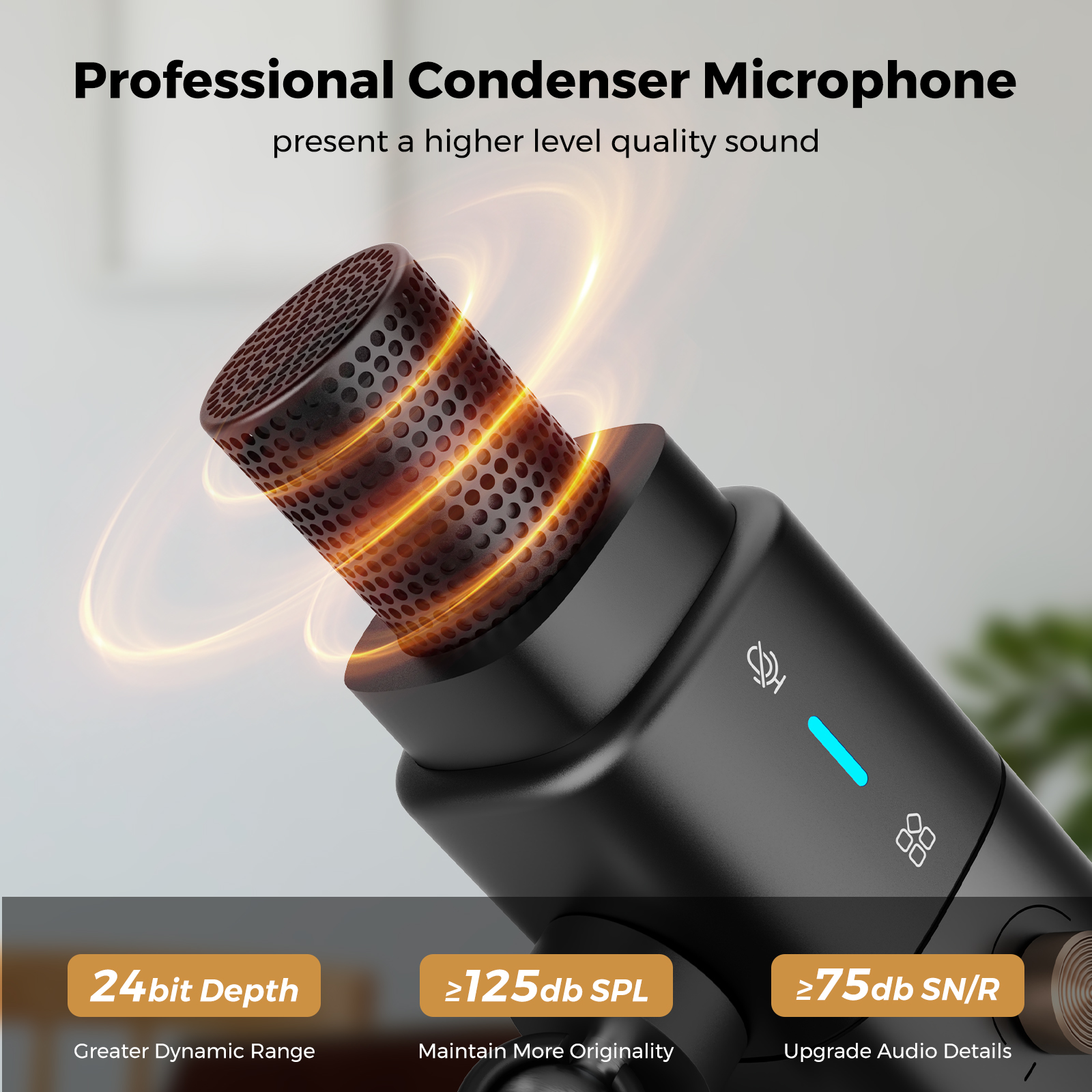 Professional Streaming Microphone | NearStream AM25X Streaming Mic