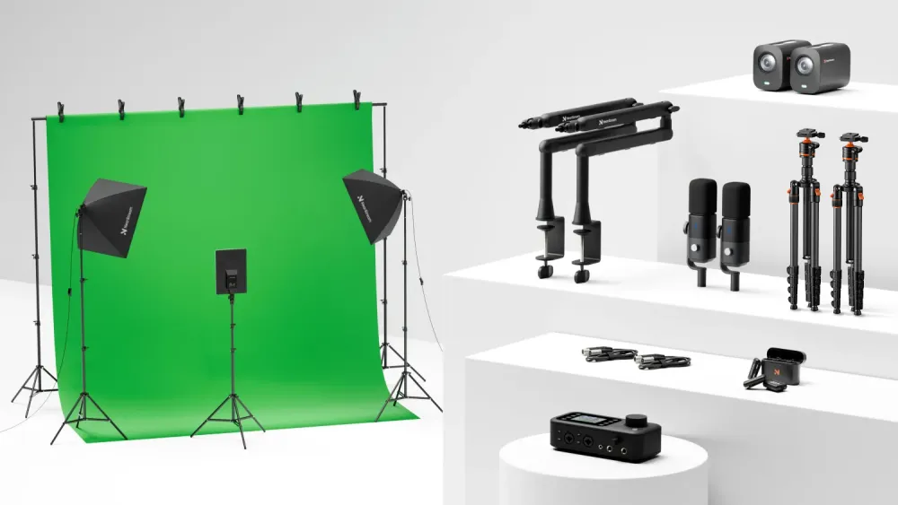 NearStream podcast setup for two for Business 