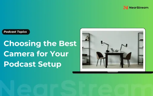 camera for podcast blog cover