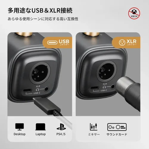 NearStream AM20X USBコンデンサーマイク　超単一指向性 Amazon.co.jp: NearStream AM20X USBコンデンサーマイク PC XLR 超単一