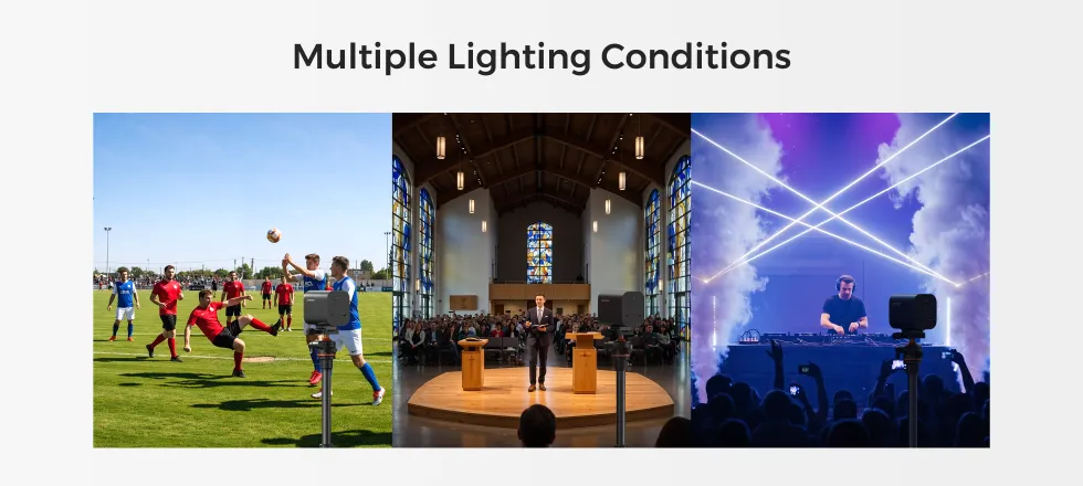 nearstream vm33 lighting conditions