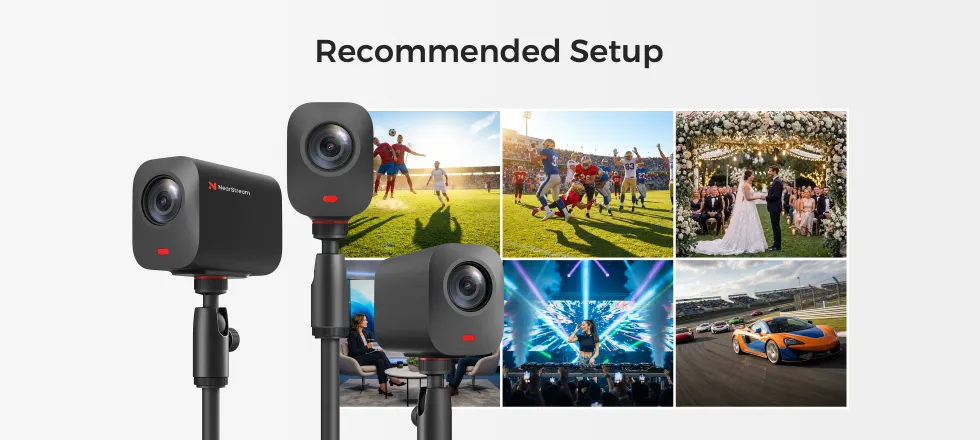 nearstream vm33 recommended setup