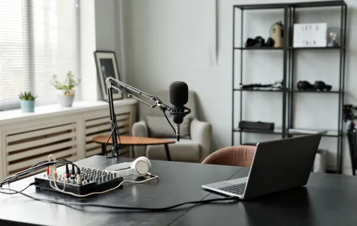 podcast background ideas