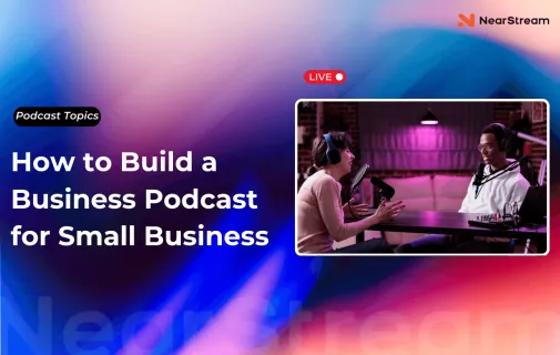 business podcast blog cover