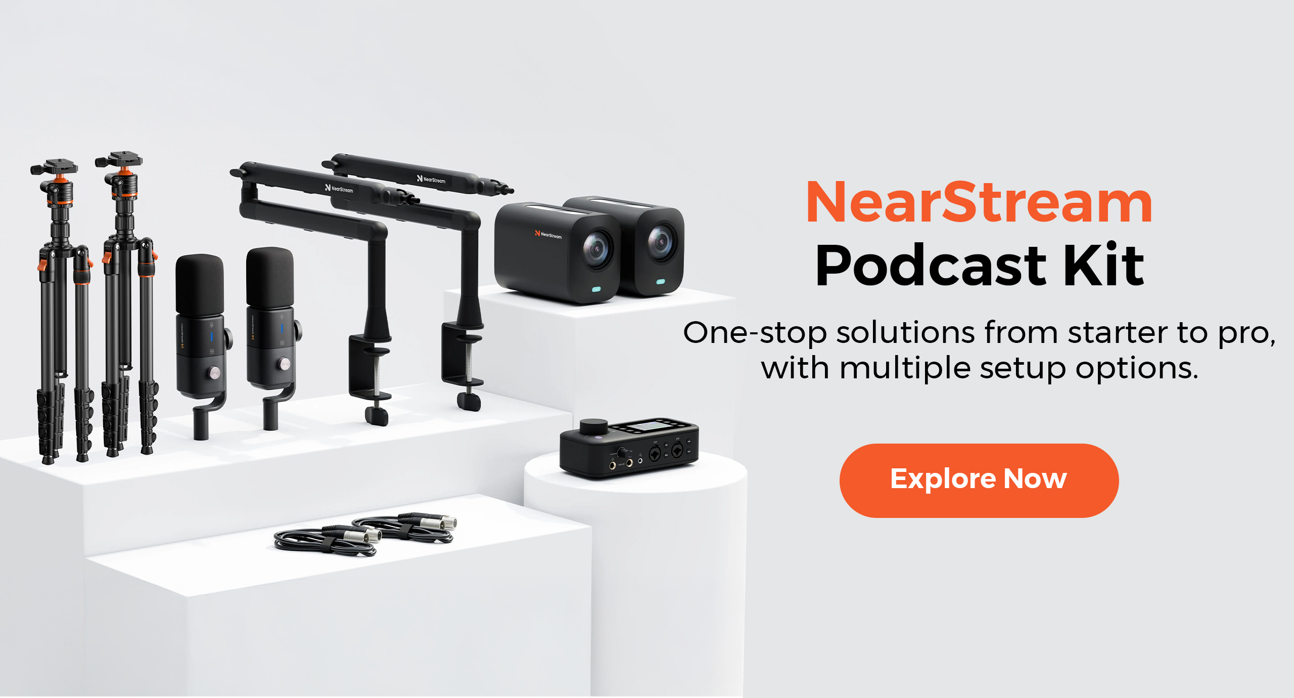 NearStream VM33 Streaming camera unboxing and first impressions