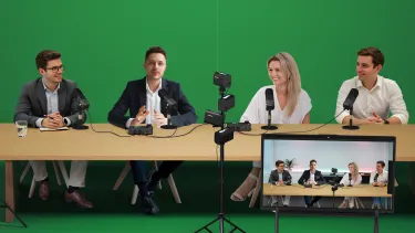 NearStream modular podcast equipment for 4 for Business 
