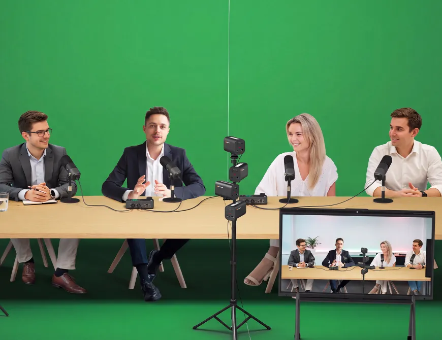 NearStream podcast kit for pro studio ctreation