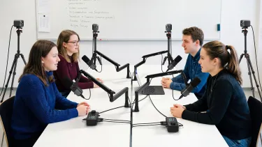 NearStream podcast equipment for 4