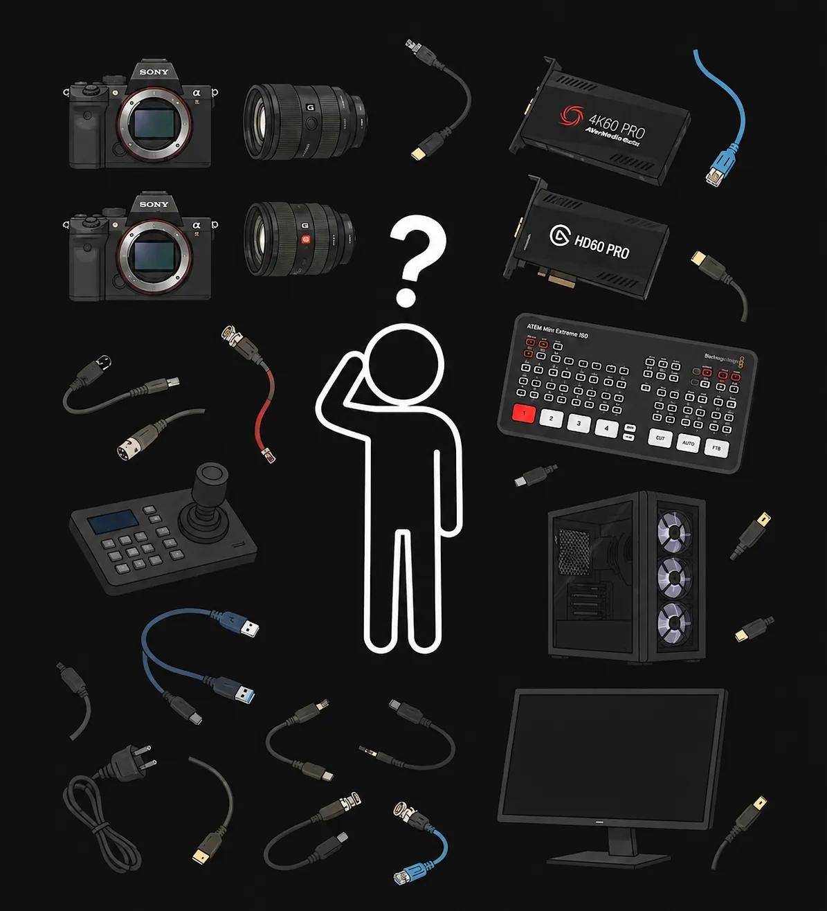 What equipment do I actually need to start a podcast? Information is all over the place.