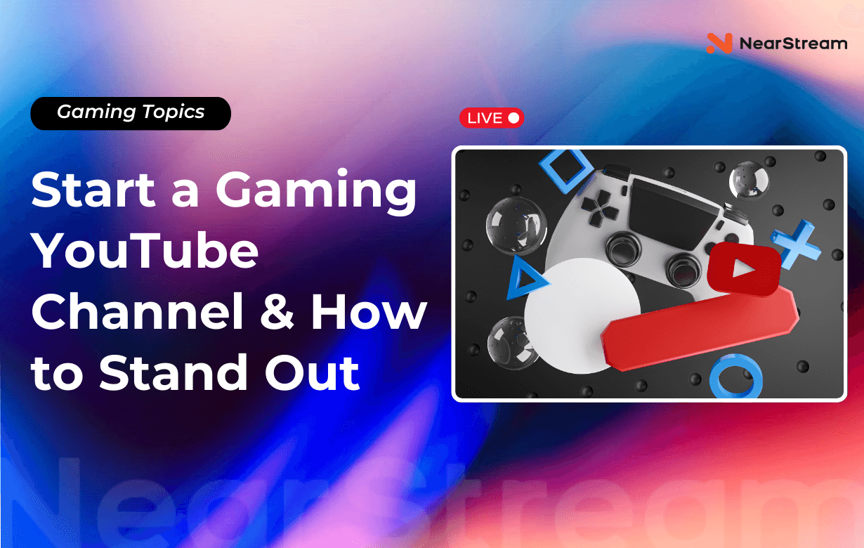 How To Start A Gaming YouTube Channel And Stand Out In 2025 Start Gaming Youtube Channel Cover 