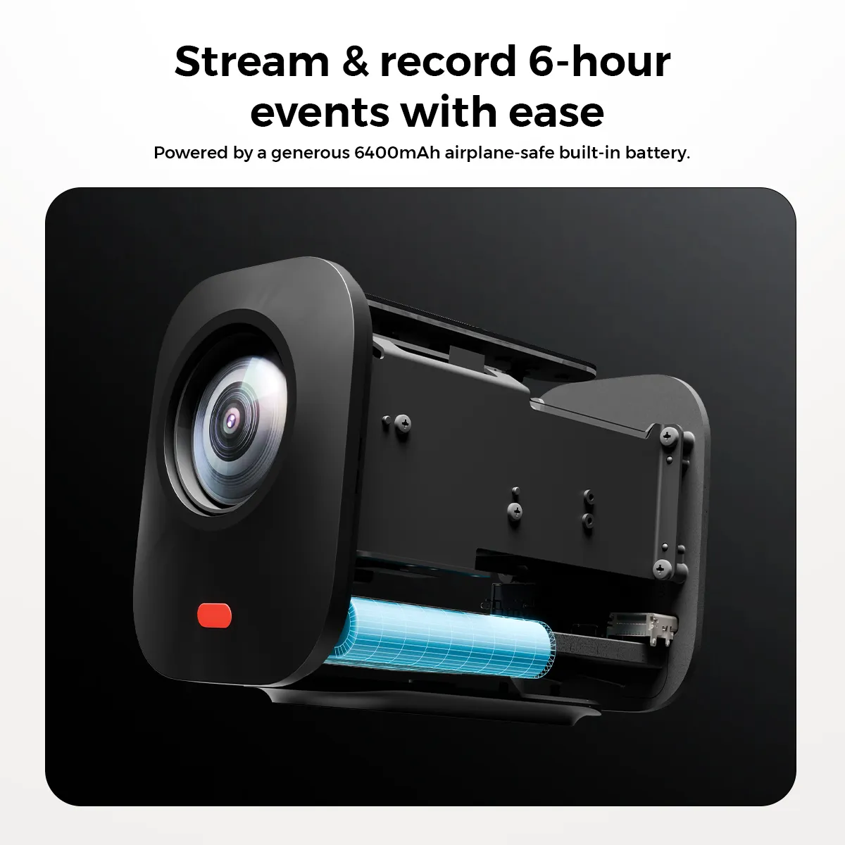 stream record 6 hour events with ease