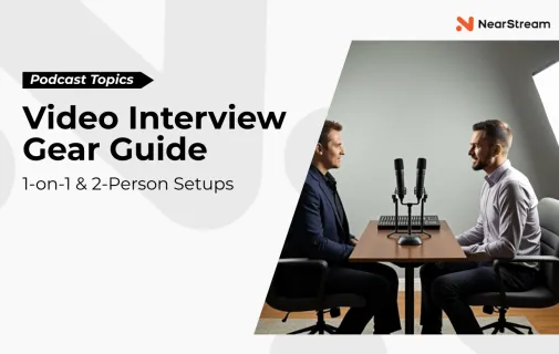 video interview setup blog cover
