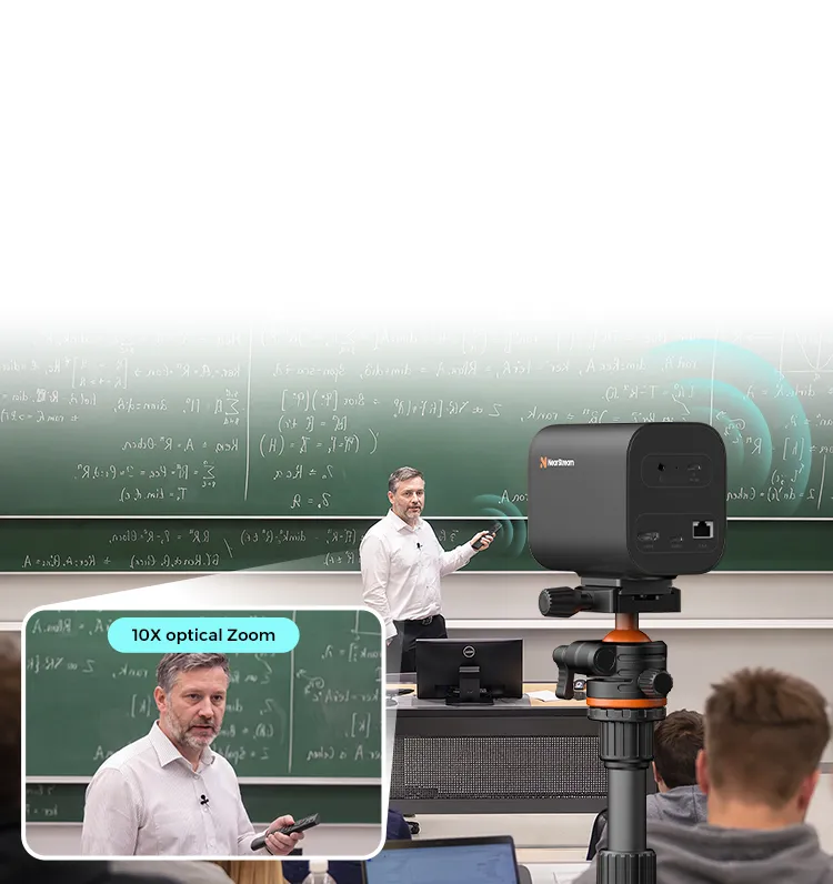 NearStream VM20 live streaming camera with remote control