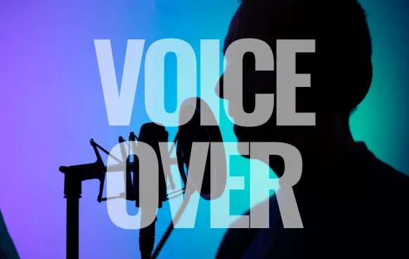 voice over for video blog cover